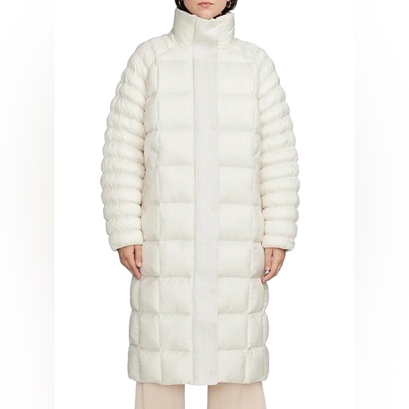 Nike Jackets & Blazers - Nike Puffer Primaloft Thermal Oversized Parka - NWT Large Ivory